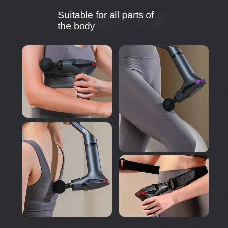 Pistolet de massage ergonomique avec sangle | RekindleMassage RekindleMassage
