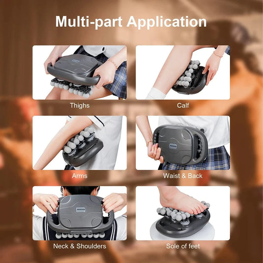 Pistolet de massage multi-têtes application