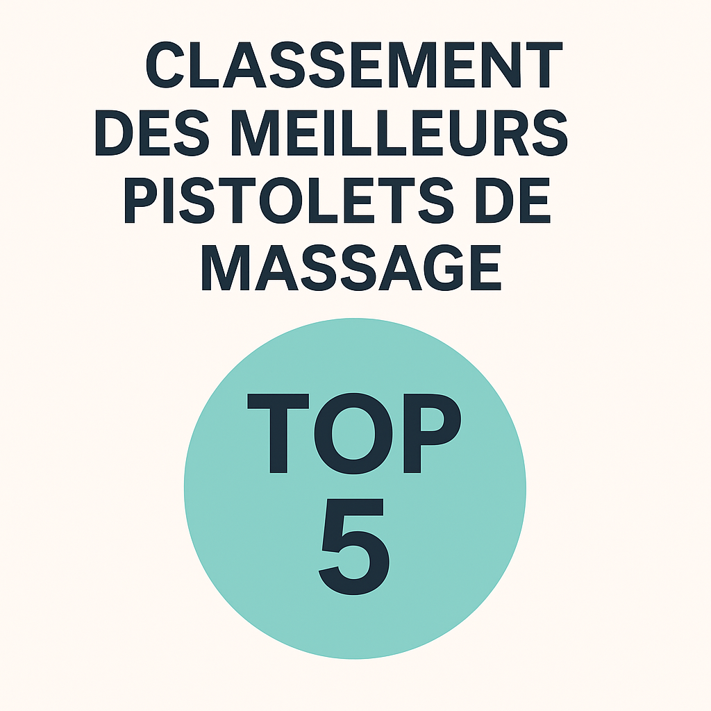 Classement des meilleurs pistolets de massage 2025 : guide comparatif