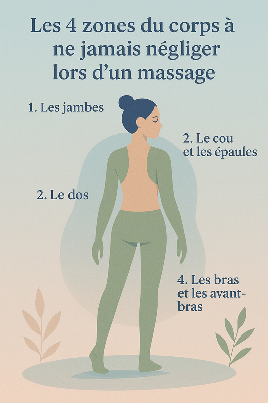 Les 4 zones du corps à ne jamais négliger lors d’un massage