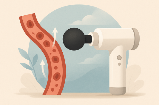 Pistolet de massage et circulation sanguine  mythe ou réalité 