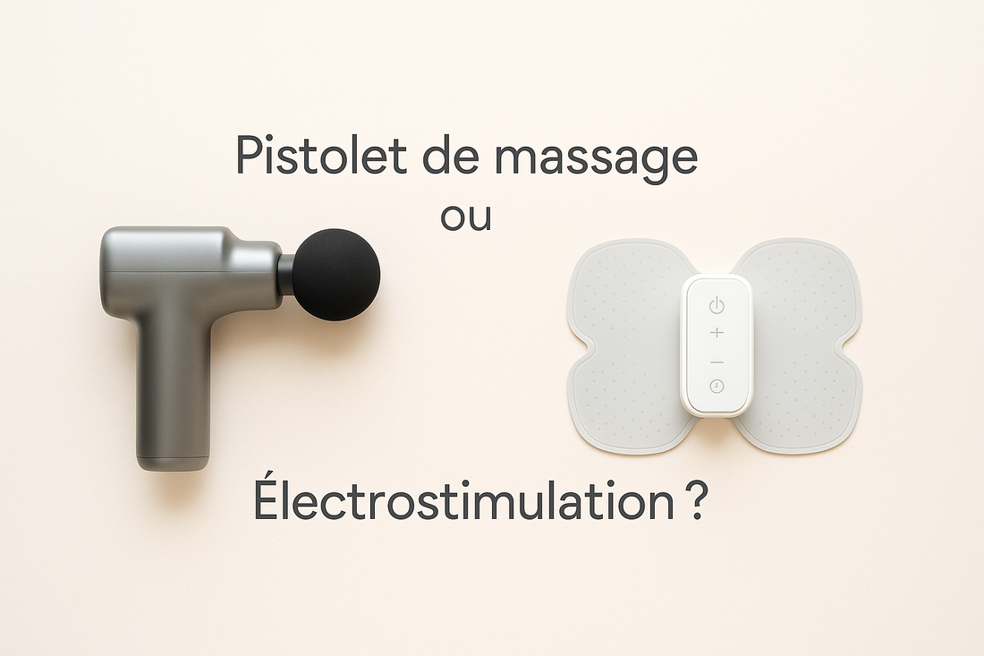 Pistolet de massage ou électrostimulation quelles différences 
