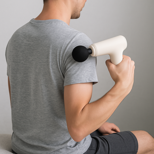 Pistolet masseur comment bien l’utiliser pour soulager les zones du dos et des bras