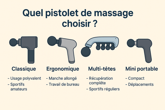 Quel pistolet de massage choisir en 2025 ? Guide complet & comparatif
