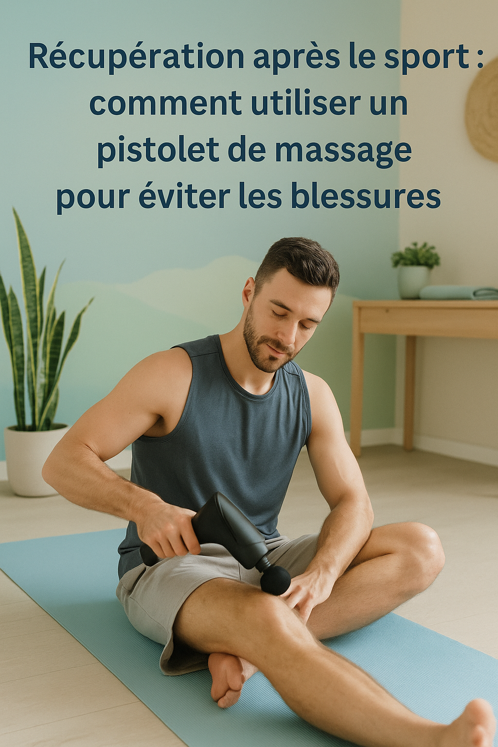 Récupération après le sport comment utiliser un pistolet de massage pour éviter les blessures