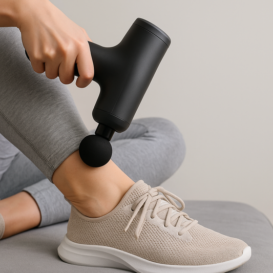 Tendinite à la cheville peut-on utiliser un pistolet de massage sans risque