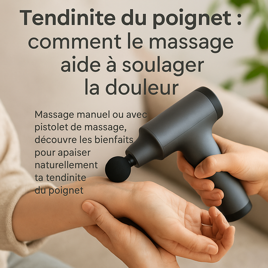 Tendinite du poignet  comment le massage aide à soulager la douleur