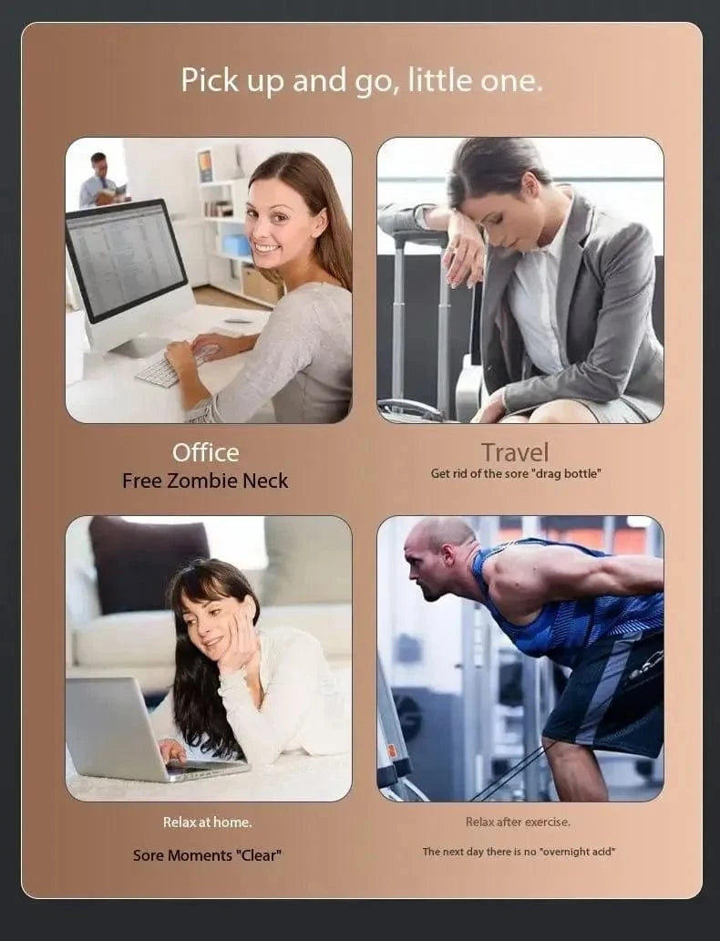 Pistolet massage portable bureau voyage sport 