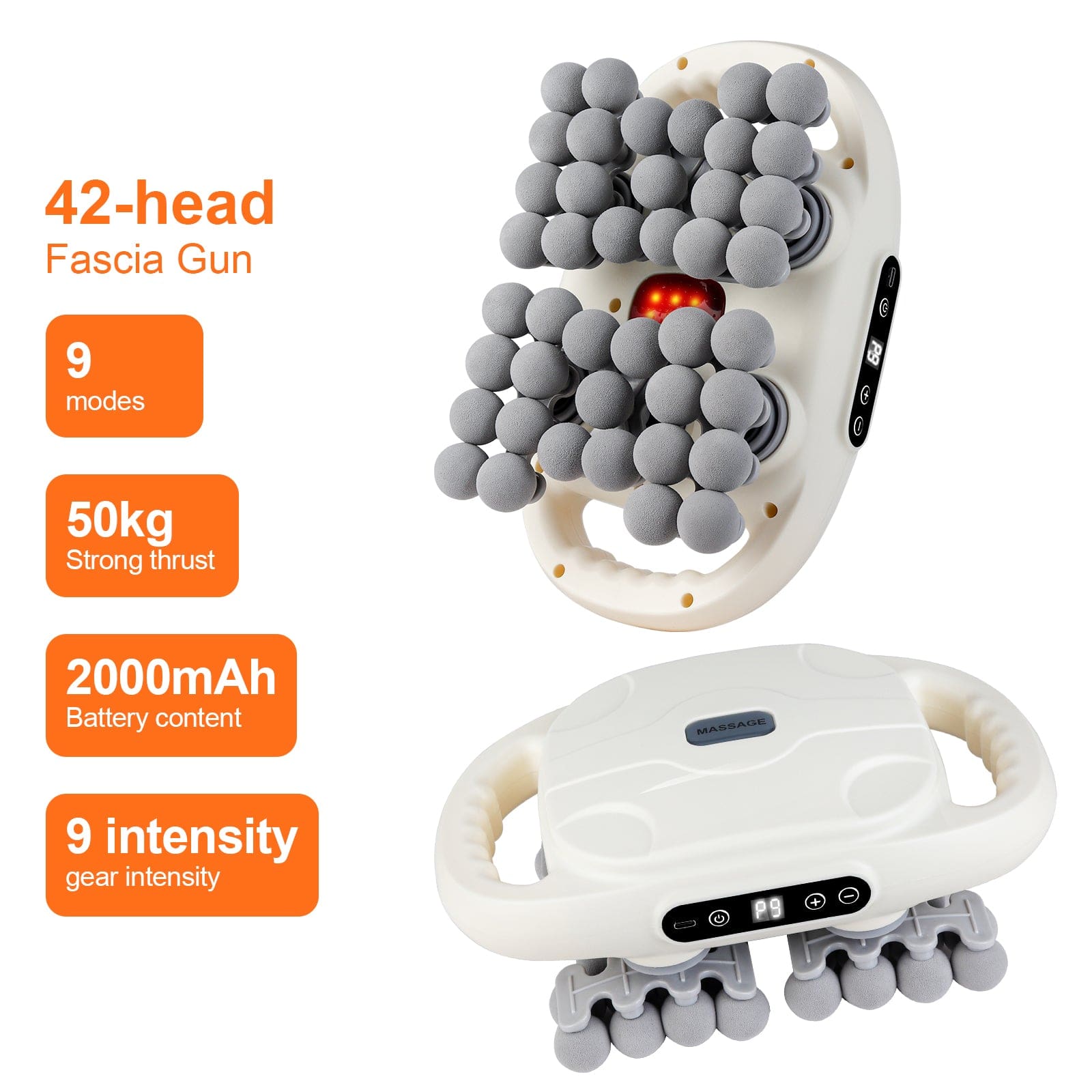 Pistolet de massage 42 têtes | RekindleMassage RekindleMassage