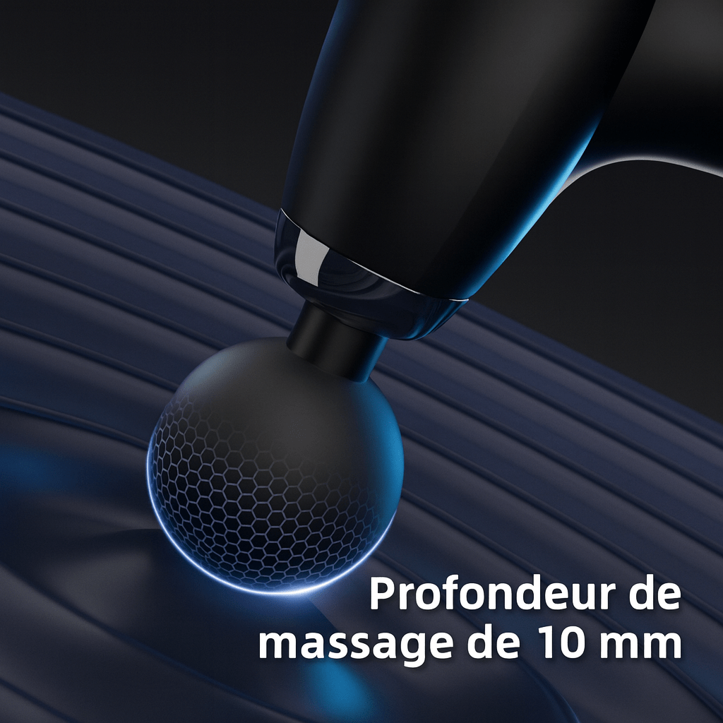 Pistolet de Massage Ergonomique ExtendPro RekindleMassage