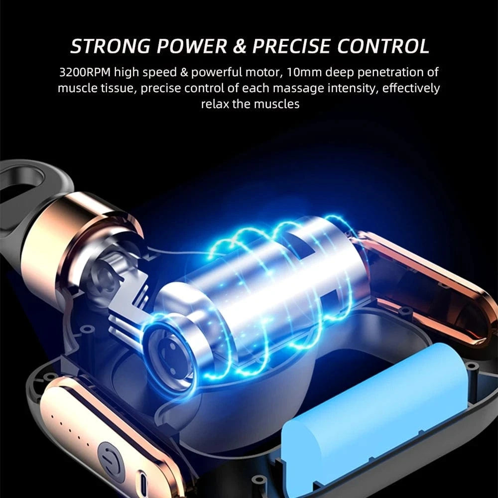 Pistolet de massage portable avec sangle RekindleMassage