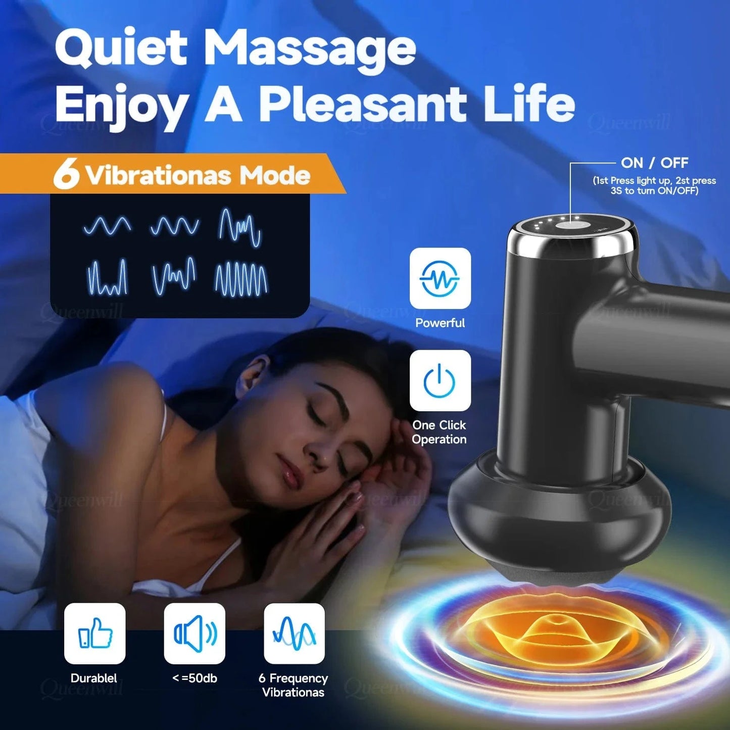 Pistolet de Massage portable SculptPro RekindleMassage