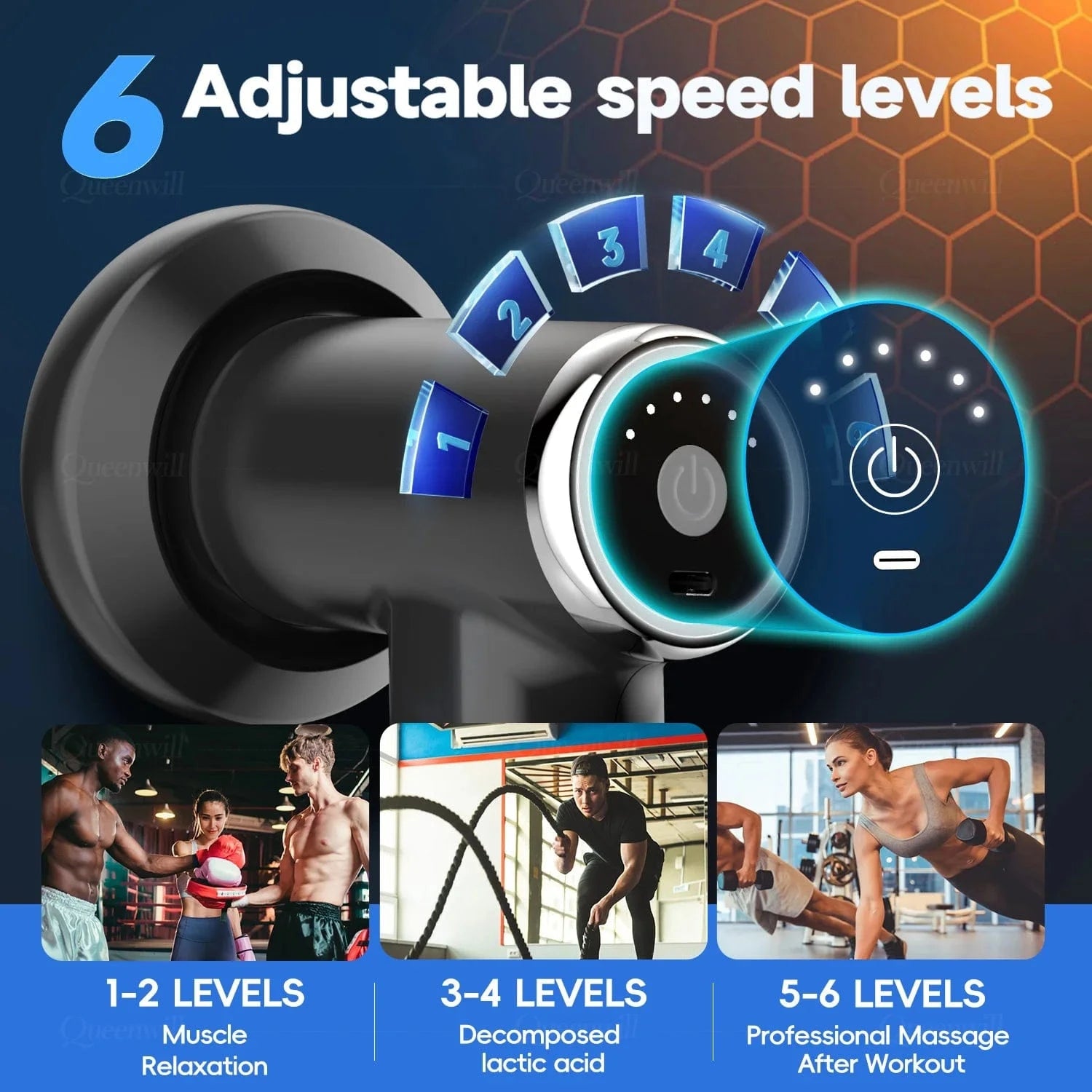 Pistolet de Massage portable SculptPro RekindleMassage