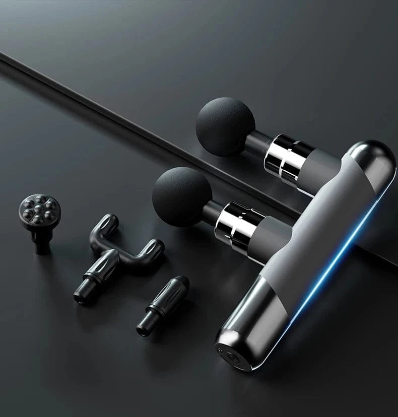 Pistolet de massage classique double tête RekindleMassage