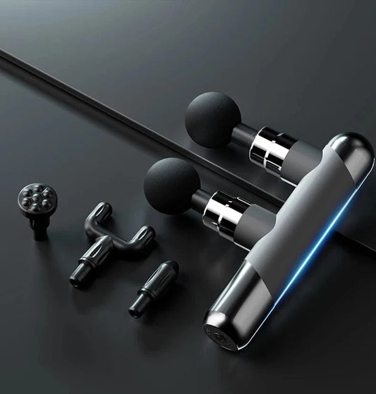 Pistolet de massage classique double tête RekindleMassage