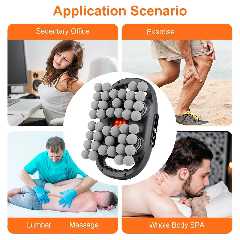 pistolet de massage application