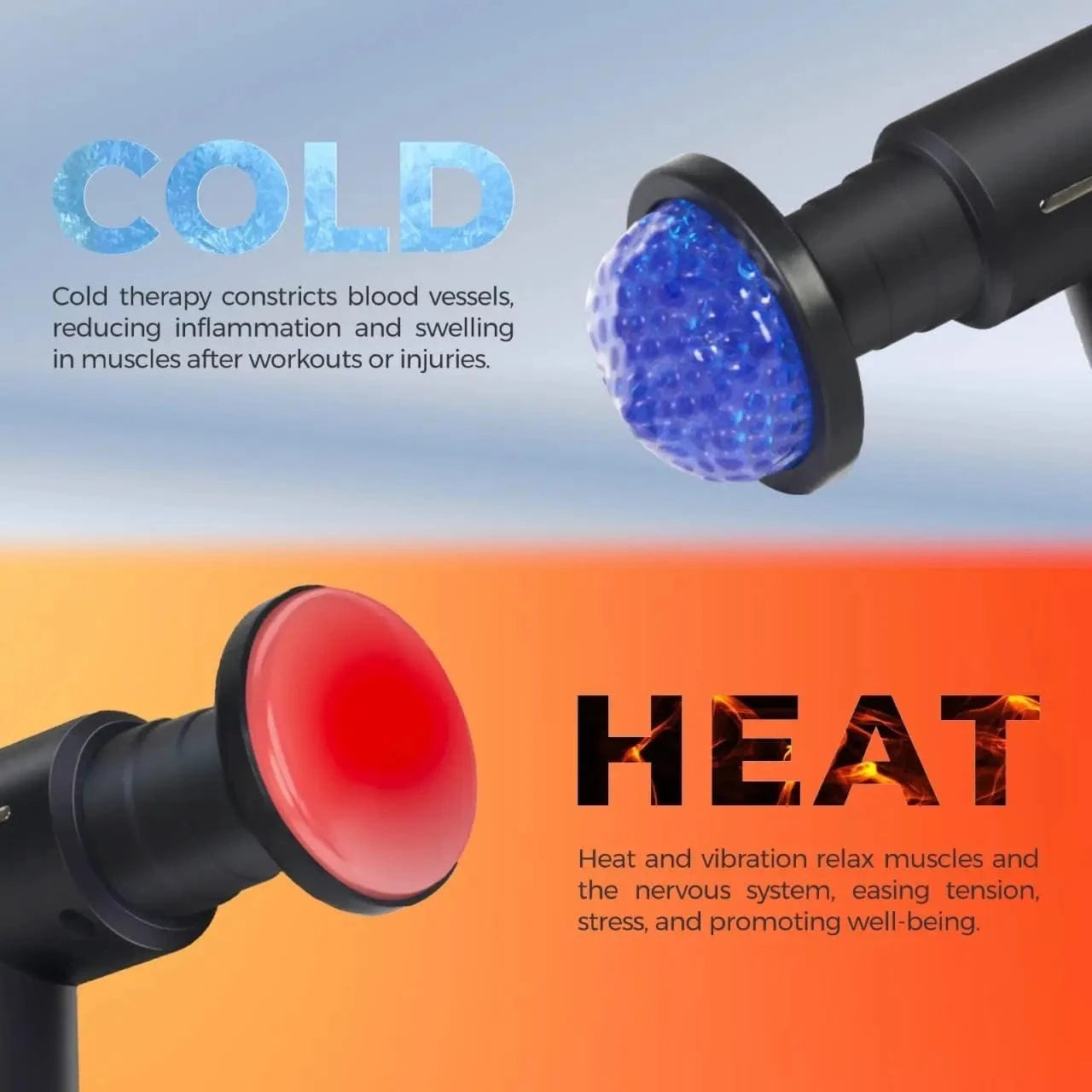 Pistolet de massage portable Chaud&Froid | RekindleMassage RekindleMassage