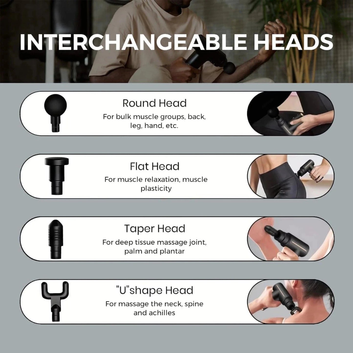 Pistolet de massage portable Chaud&Froid | RekindleMassage RekindleMassage