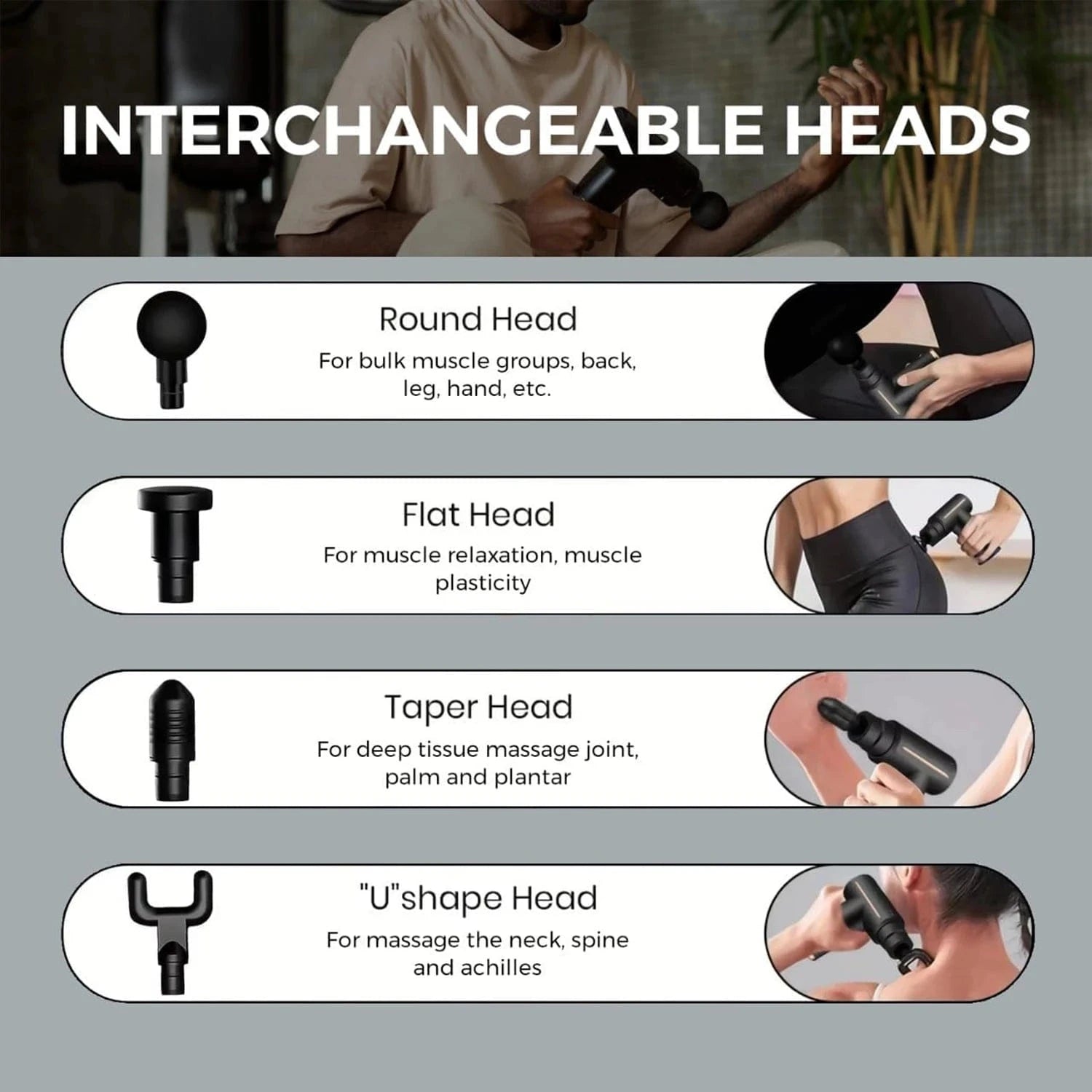 Pistolet de massage portable Chaud&Froid | RekindleMassage RekindleMassage